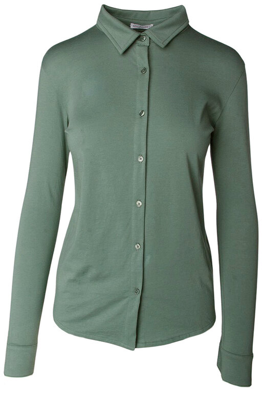 ANONYM ANONYM Long Sleeve Button Tee