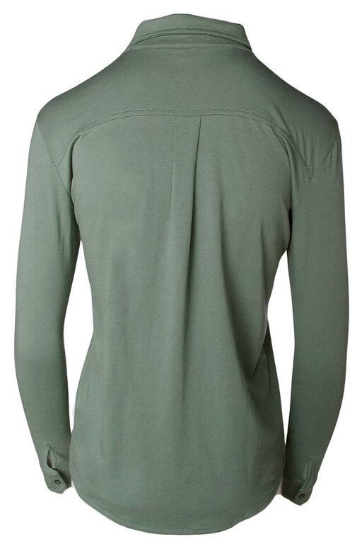 ANONYM ANONYM Long Sleeve Button Tee