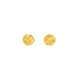 DEAN DAVIDSON 22k Gold Plate Forme Stud Earrings