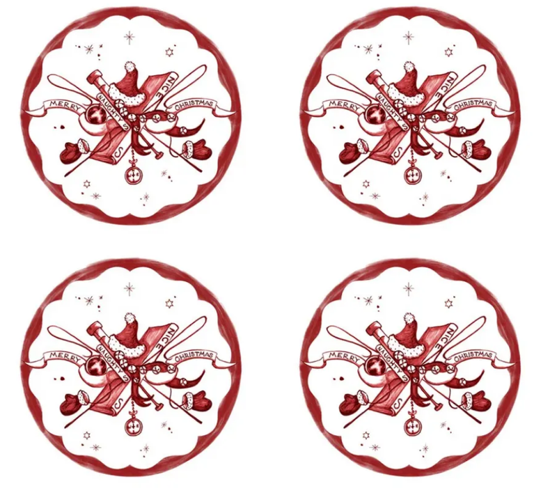 JULISKA JULISKA Country Estate Winter Frolic Coasters, Set of 4