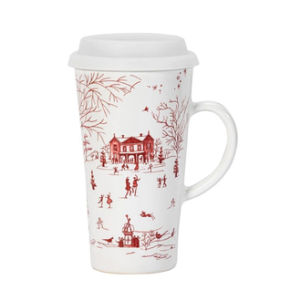 JULISKA Country Estate Winter Frolic Ruby Travel Mug
