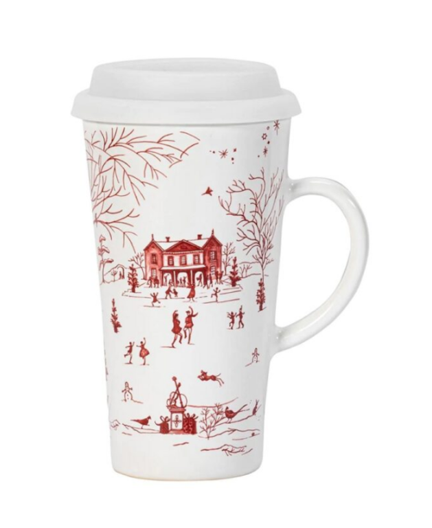 JULISKA JULISKA Country Estate Winter Frolic Ruby Travel Mug