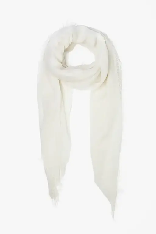 CHAN LUU CHAN LUU Eggshell Cashmere, Silk Scarf