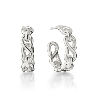 MONICA RICH KOSANN Small Infinity Hoop Earrings