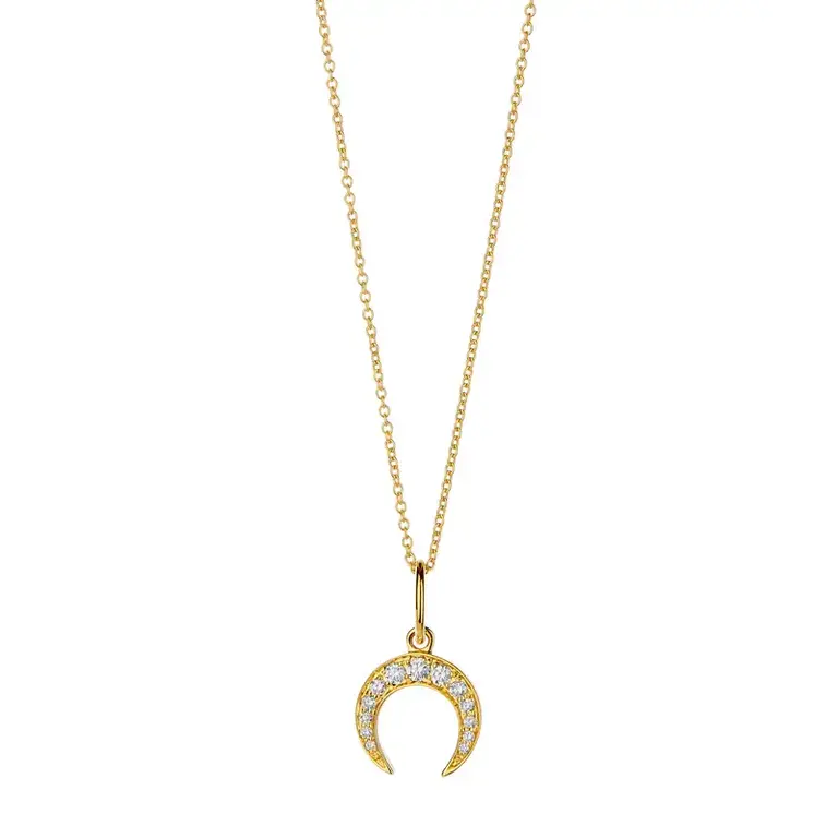 SYNA SYNA Cosmic Crescent Necklace