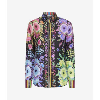 PIERRE-LOUIS MASCIA Long Sleeve Italian Silk Shirt