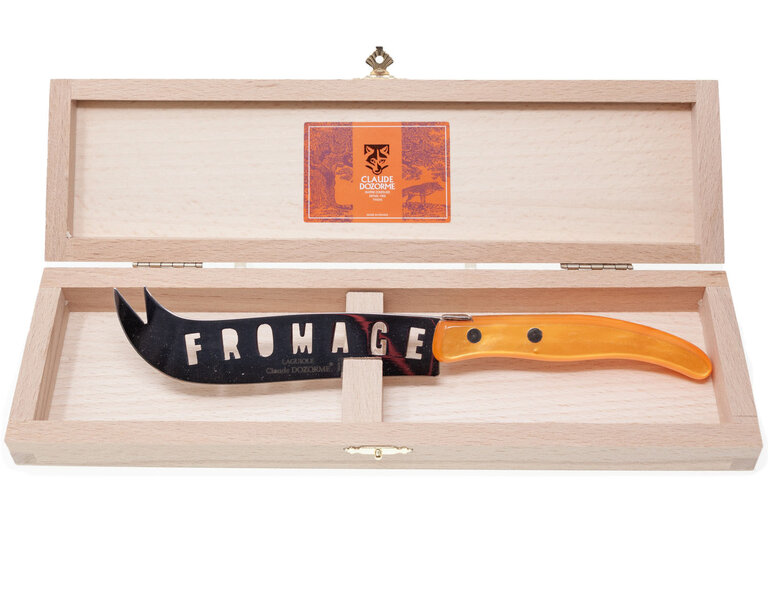 CLAUDE DOZORME CLAUDE DOZORME XXL Fromage Knife- Orange