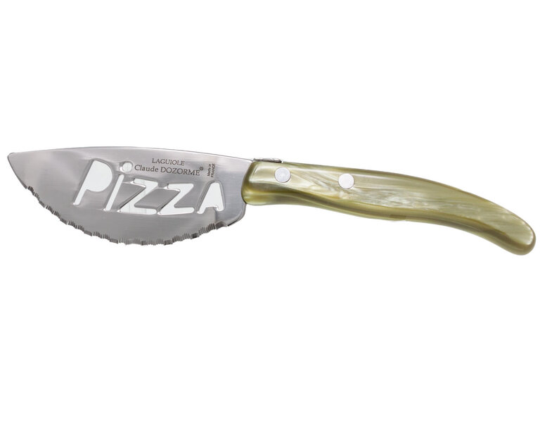 CLAUDE DOZORME CLAUDE DOZORME Pizza Knife in Olive