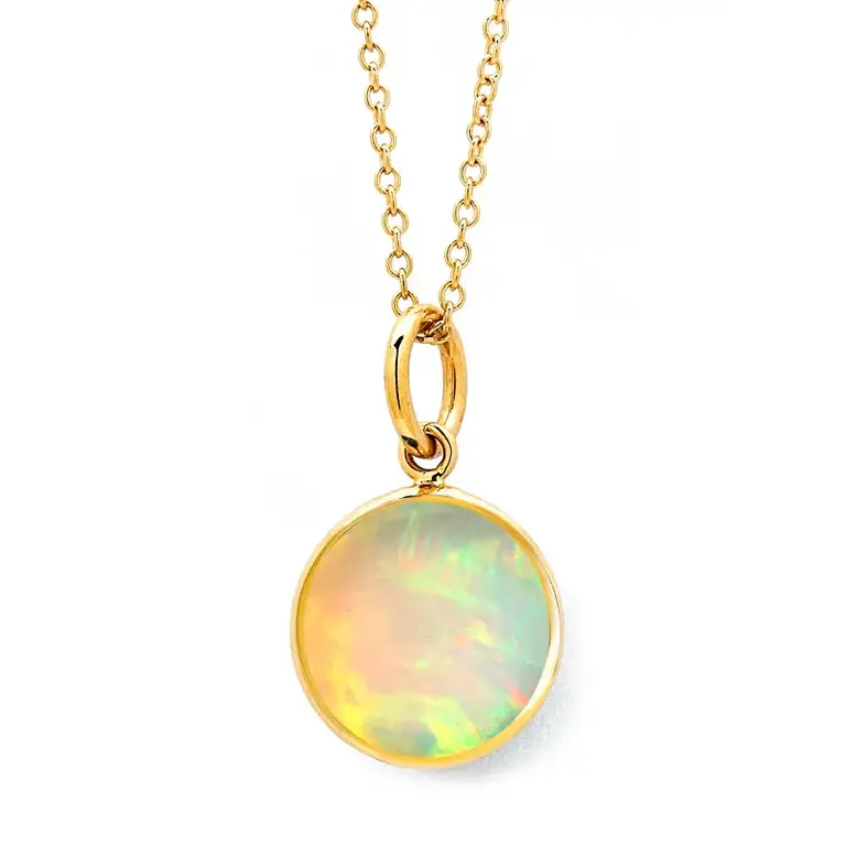 SYNA SYNA 7mm Opal Chakra Charm