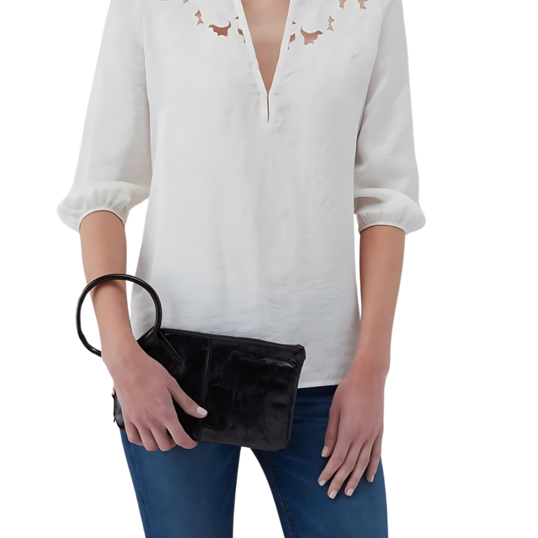 HOBO HOBO Sable Clutch/Wristlet: Black