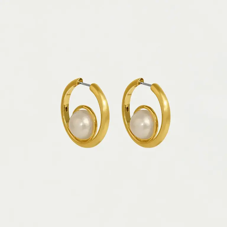 DEAN DAVIDSON DEAN DAVIDSON Floating Huggie Hoops