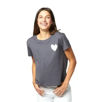 KERRI ROSENTHAL Suke Imperfect Heart Tee