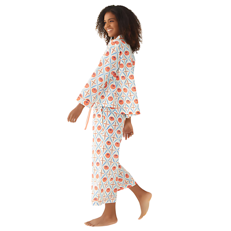 MERSEA MER-SEA Over the Cotton Moon Zinnia PJ Set