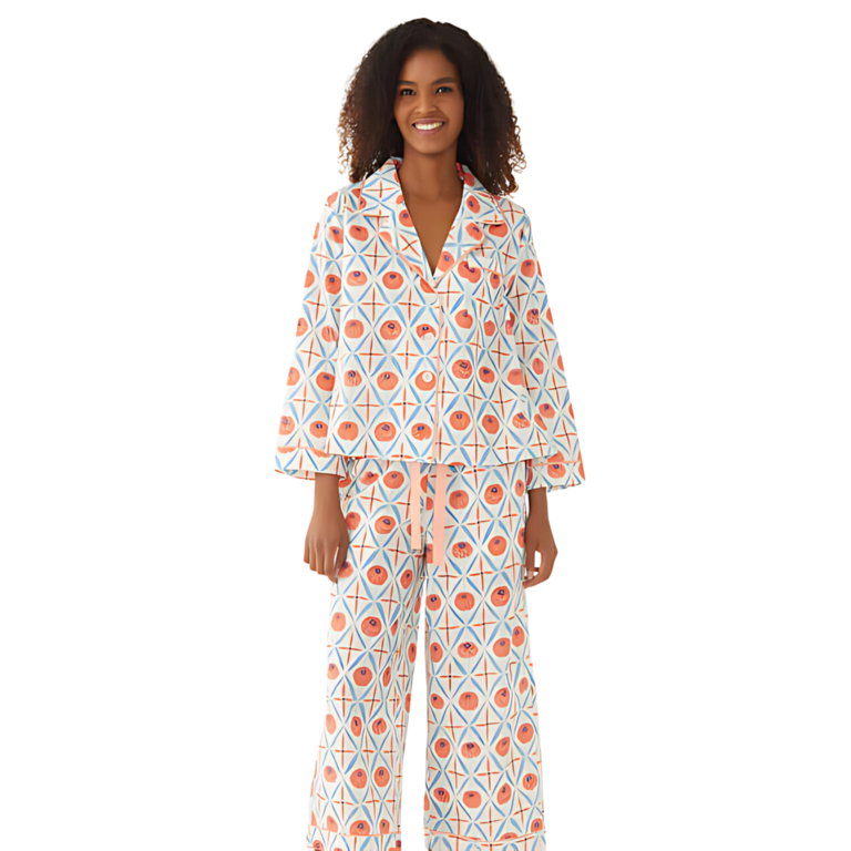 MERSEA MER-SEA Over the Cotton Moon Zinnia PJ Set