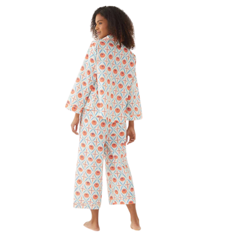 MERSEA MER-SEA Over the Cotton Moon Zinnia PJ Set