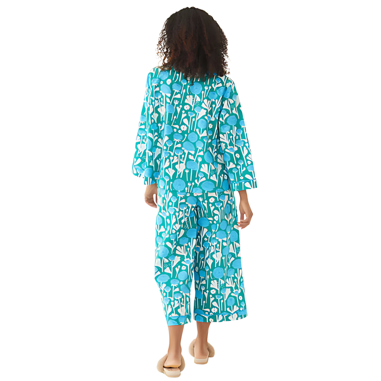 MERSEA MERSEA Over the Cotton Moon Ranunculus PJ Set