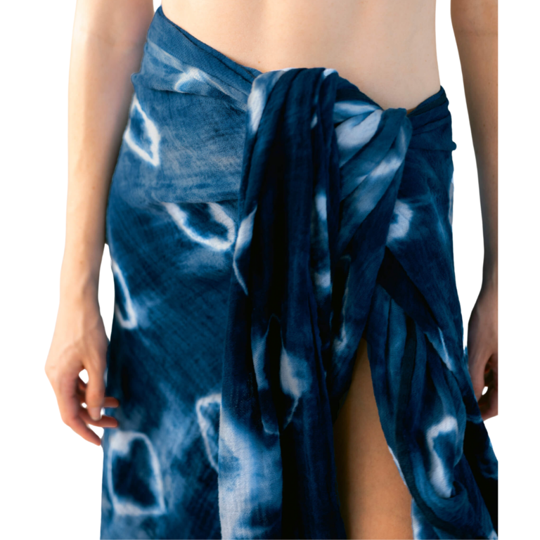 MERSEA MER-SEA Shibori Beach Wrap