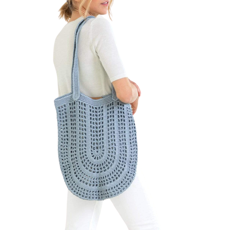 MERSEA MER-SEA Souk Crochet Tote