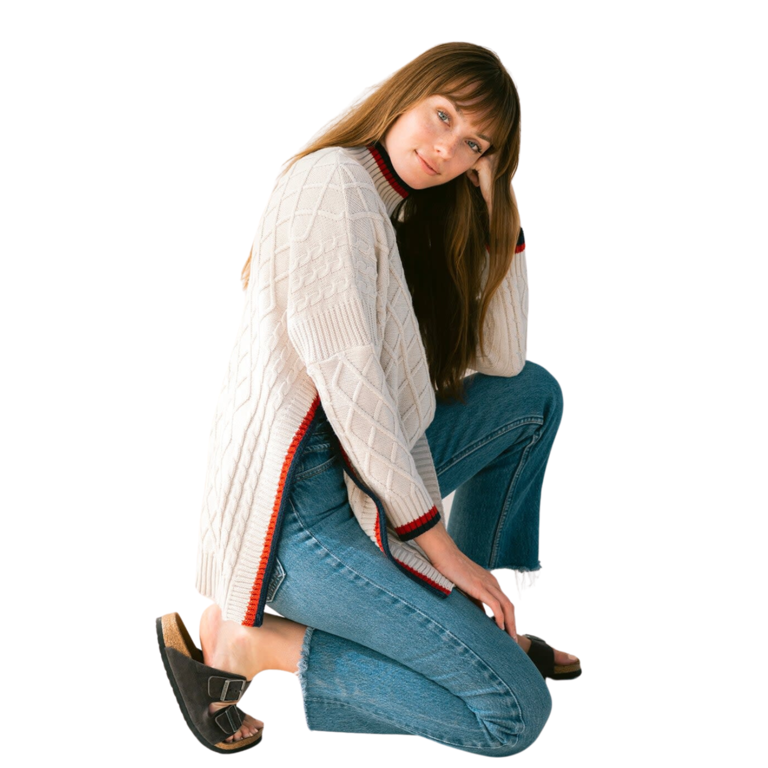 MERSEA MER-SEA Sailor Sweater with Tipping