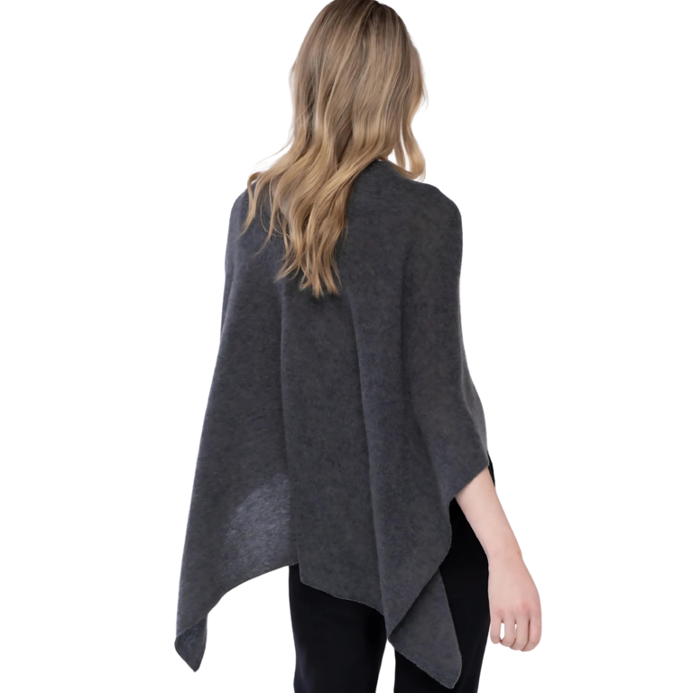 ALASHAN ALASHAN  100% Cashmere Topper, Graphite