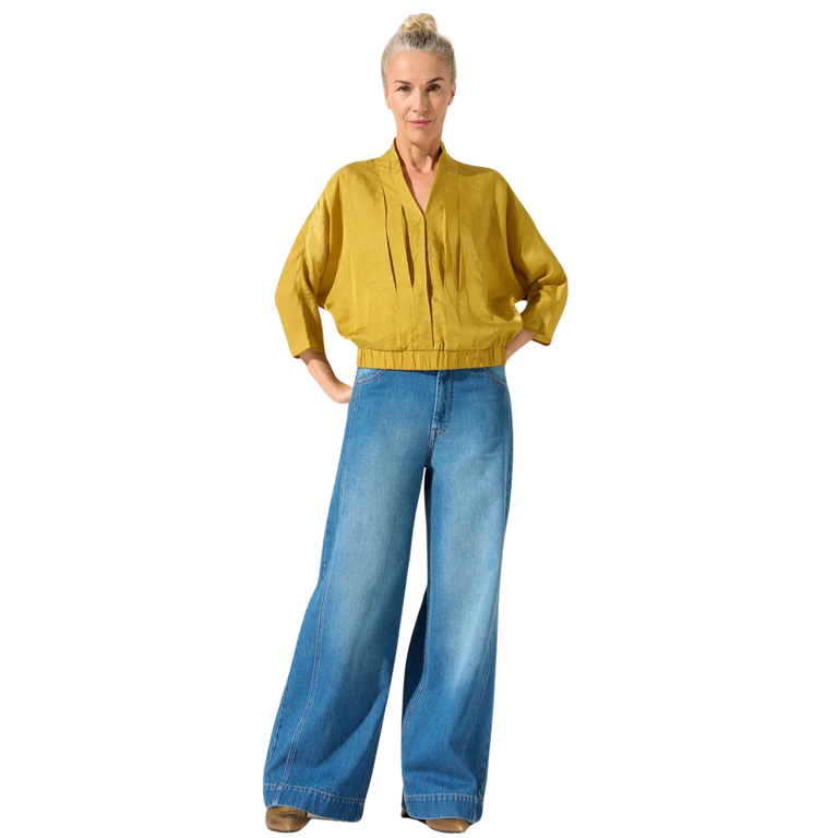 COTELAC COTELAC Oversize Pleat Front Blouse