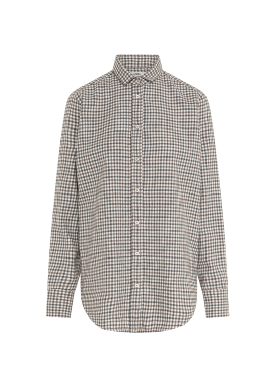 0039 ITALY 0039 ITALY Alma Check Flannel Shirt