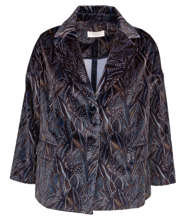 CIRCOLO 1901 CIRCOLO 1901 Foliage Velour Jacket