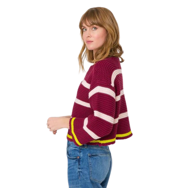 KERRI ROSENTHAL KERRI ROSENTHAL  Kaia Stripe Sweater