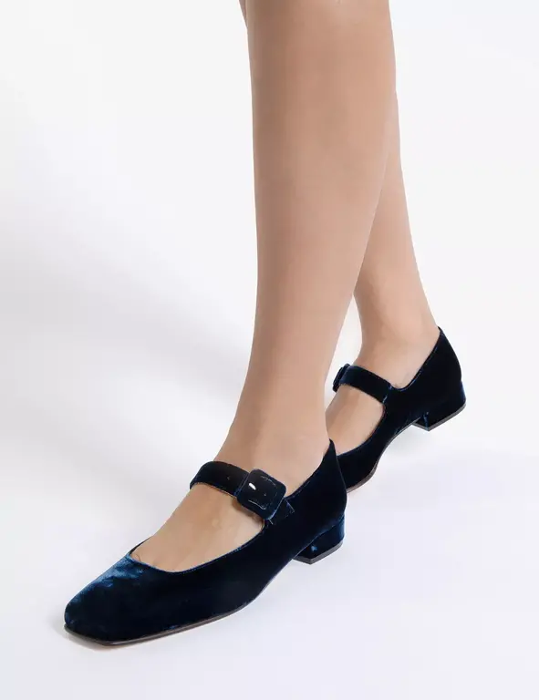 PENELOPE CHILVERS PENELOPE CHILVERS Low Velvet Mary Jane