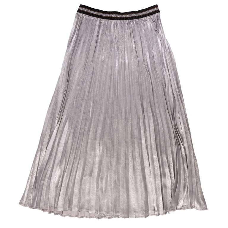 SUMMUM SUMMUM Pleated  Lame Skirt