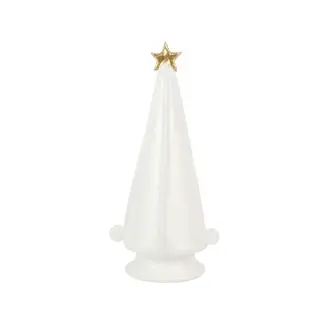 VIETRI Foresta White Medium Tree with Swirl