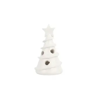VIETRI VIETRI Foresta White Mini Swirl Tree, FRB-7716W