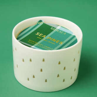 MERSEA Sea Pines Twinkle Ceramic Candle, 20 oz