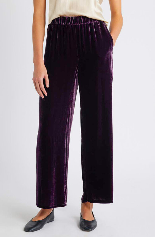 EILEEN FISHER EILEEN FISHER Velvet Wide Ankle Pant