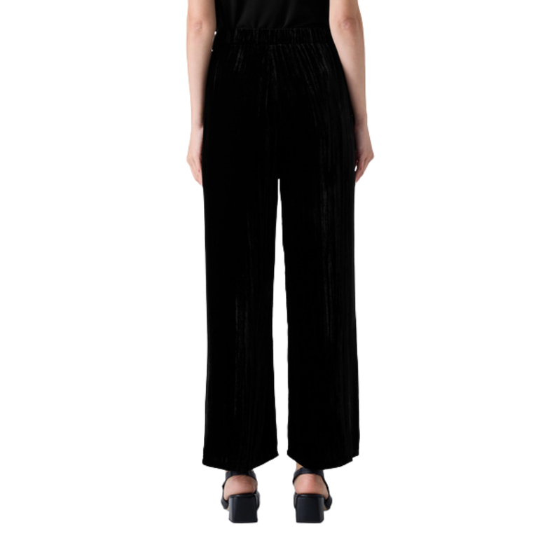 EILEEN FISHER EILEEN FISHER Crushed Velvet Wide Ankle Pant