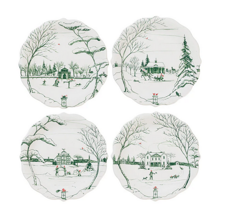 JULISKA JULISKA Evergreen Country Estate Party Plates