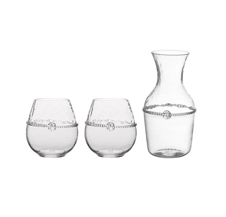 JULISKA JULISKA Graham Carafe & 2 Stemless Red Wine