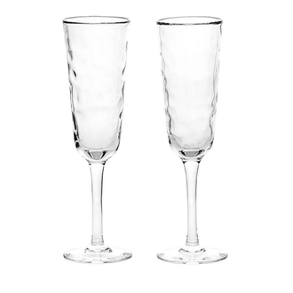 JULISKA Puro Toasting Flute Set of 2