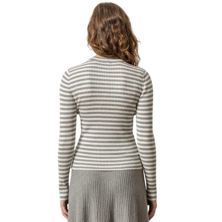 LILLA P LILLA P Striped Crewneck Sweater