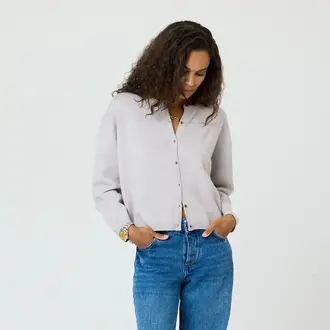 KERRI ROSENTHAL Bassett Cashmere Cardigan