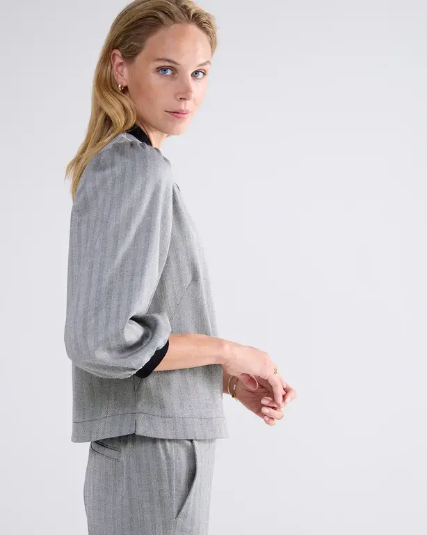 SUMMUM SUMMUM Herringbone Top,