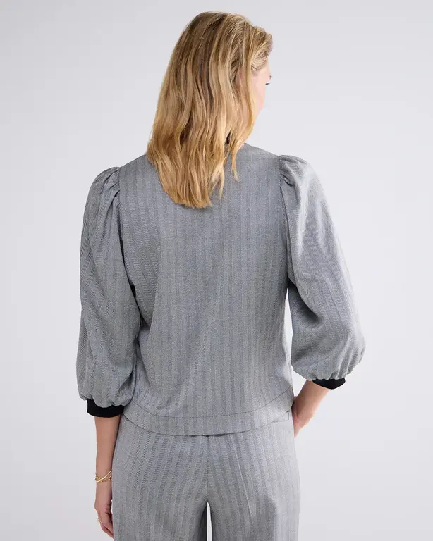 SUMMUM SUMMUM Herringbone Top,