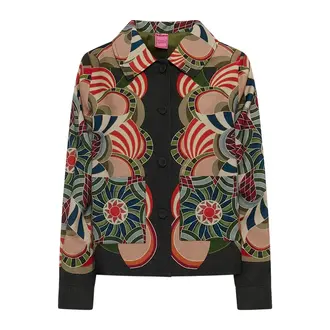 FRANCO FERRARI Psychedelic Wool Jacket