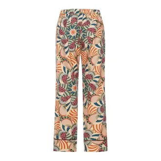 FRANCO FERRARI Psychedelic Wool Pants