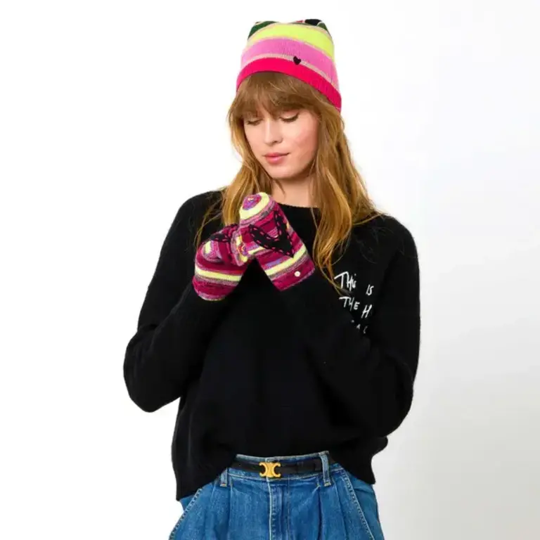KERRI ROSENTHAL KERRI ROSENTHAL Stripe Beanie