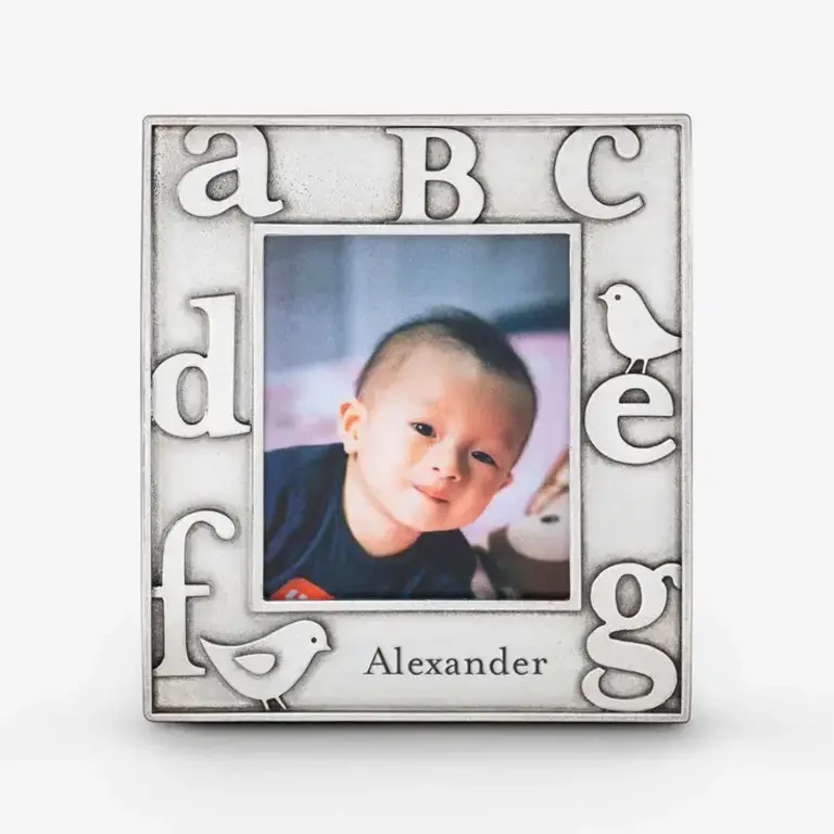 BEEHIVE HANDMADE BEEHIVE HANDMADE Pewter ABC Picture Frame