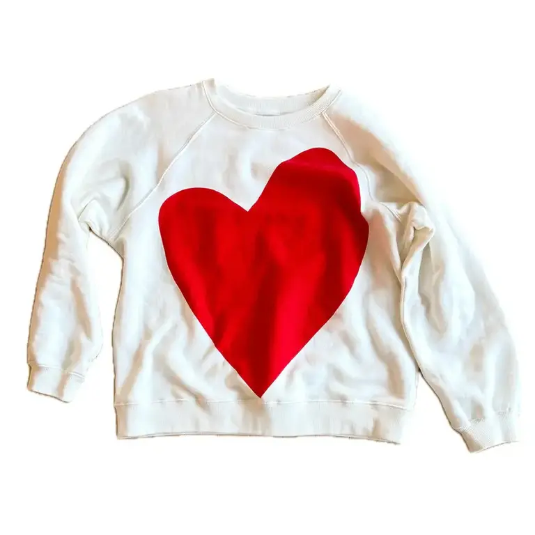 KERRI ROSENTHAL KERRI ROSENTHAL Benton Imperfect Heart Sweatshirt