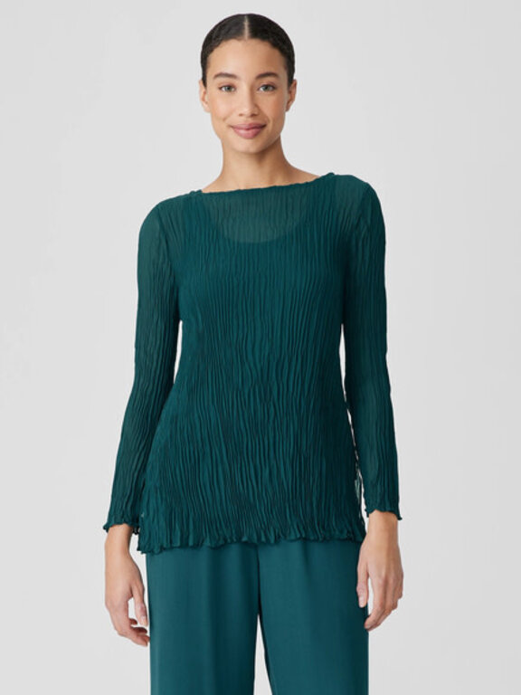 EILEEN FISHER EILEEN FISHER Bateau Neck Tunic