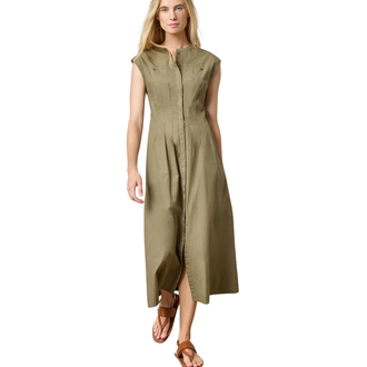 LILLA P Seamed Maxi Dress