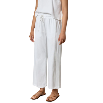 LILLA P Seamed Wide Leg Pant